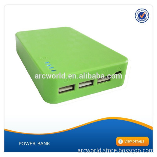AWC133 3 usb port charger 10400mah power bank